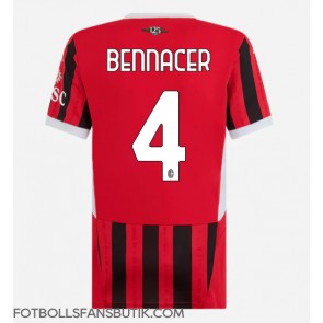 AC Milan Ismael Bennacer #4 Replika Hemmatröja Damer 2024-25 Kortärmad